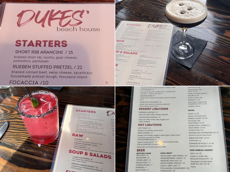 Dukes Beach House, Marshfield Menu, Reviews (22), Photos Restaurantji