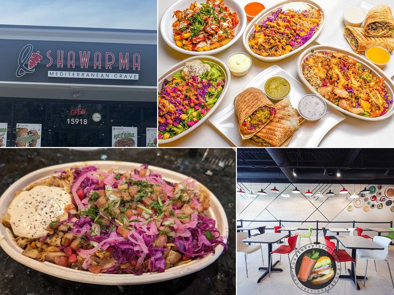 &Shawarma Mediterranean Crave 15918 Shady Grove Rd, Gaithersburg