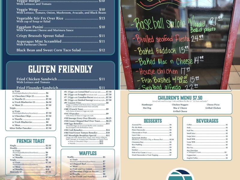 Moonlight Diner Menu