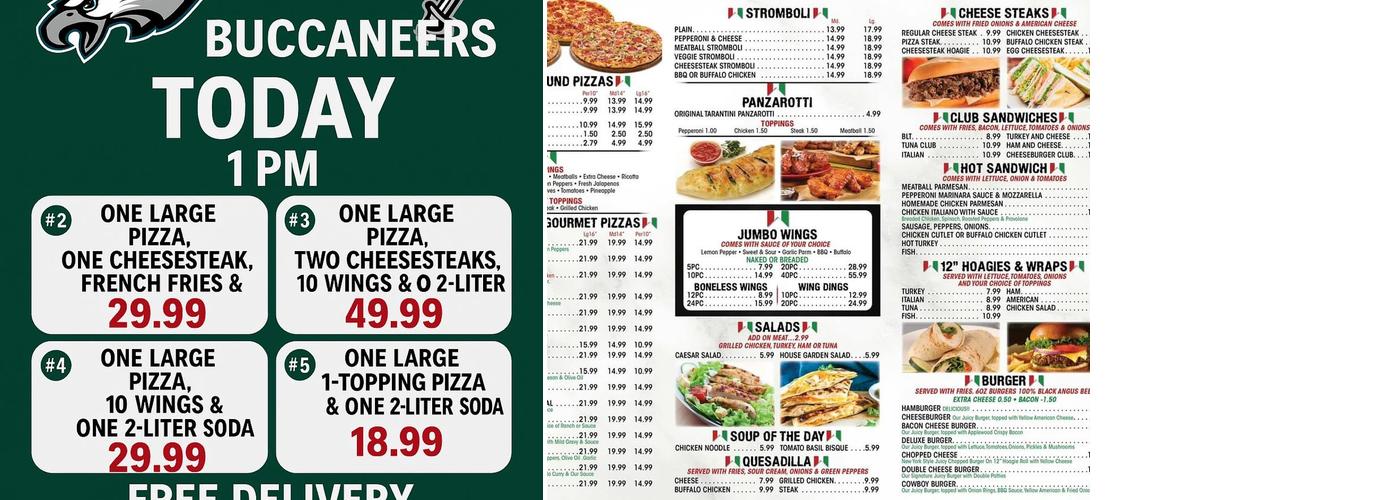 Crust N Cravings Menu