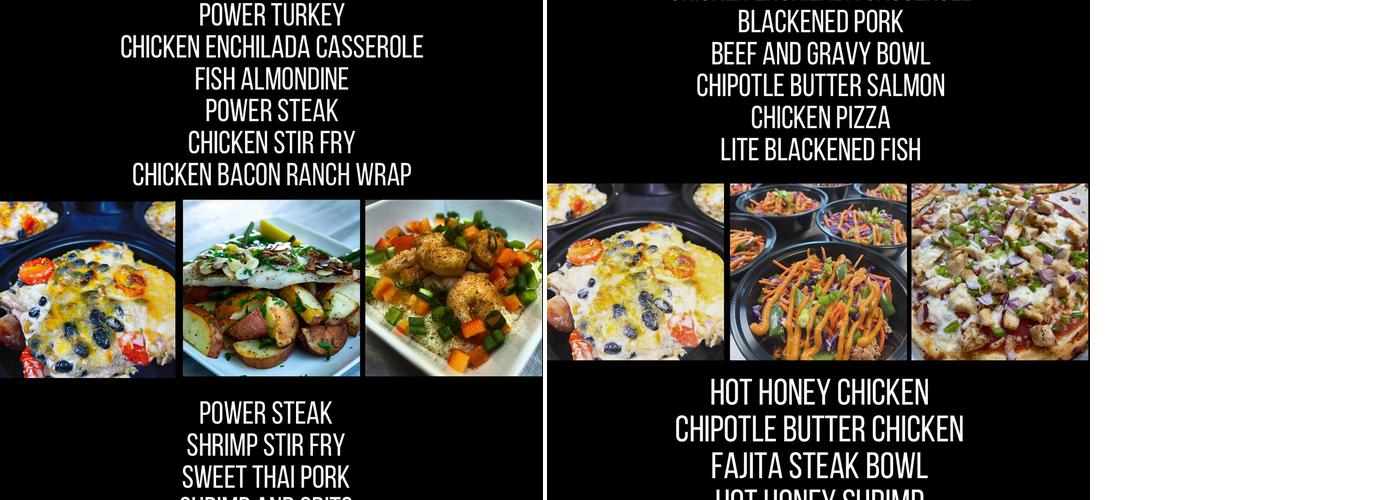 Fresh Chef Kitchen Menu