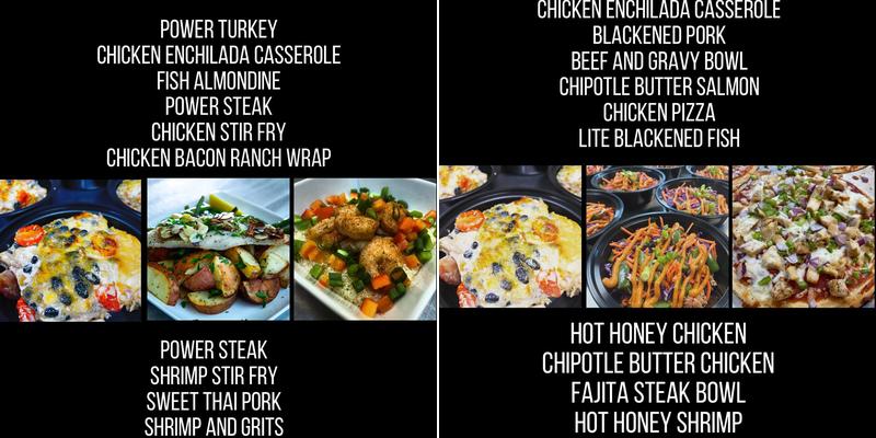 Fresh Chef Kitchen Menu