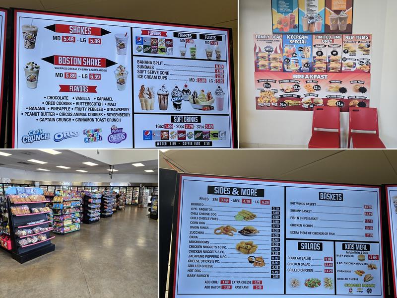 Burger Time Menu