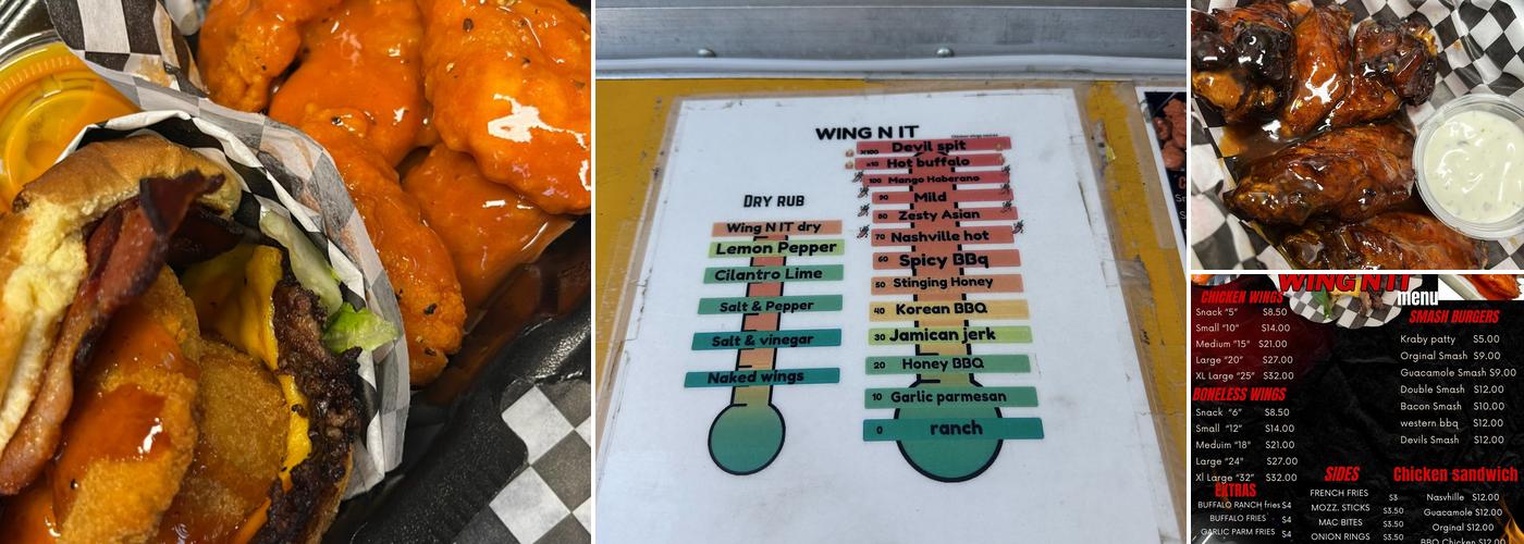 Wing N It Menu