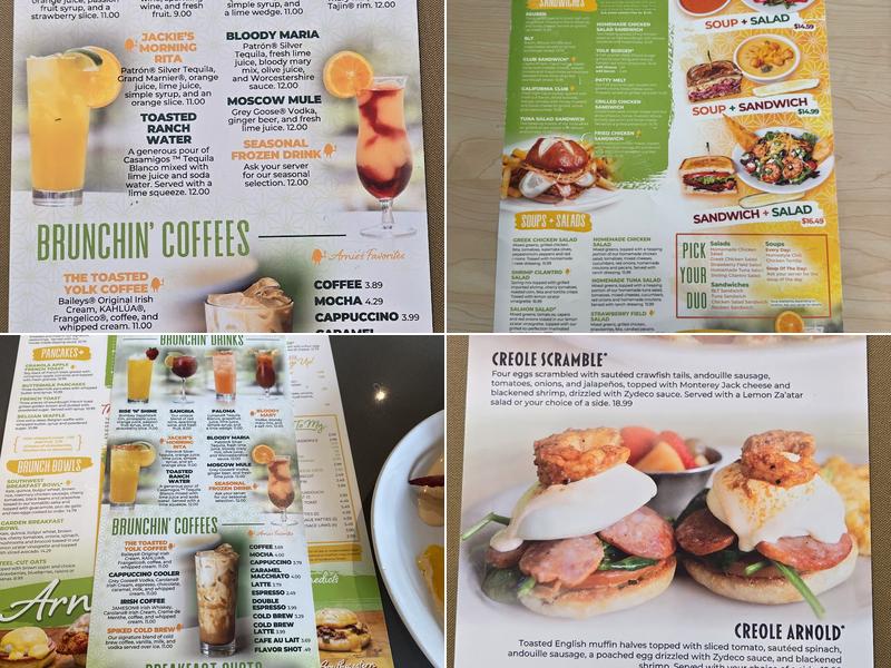 The Toasted Yolk Cafe Menu