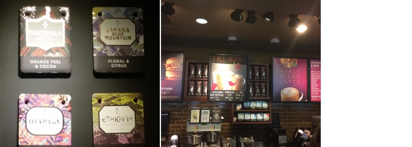 Starbucks Menu