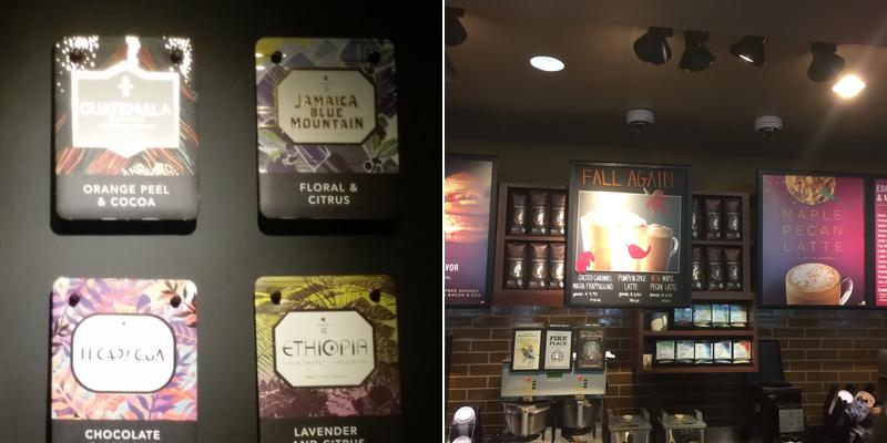Starbucks Menu