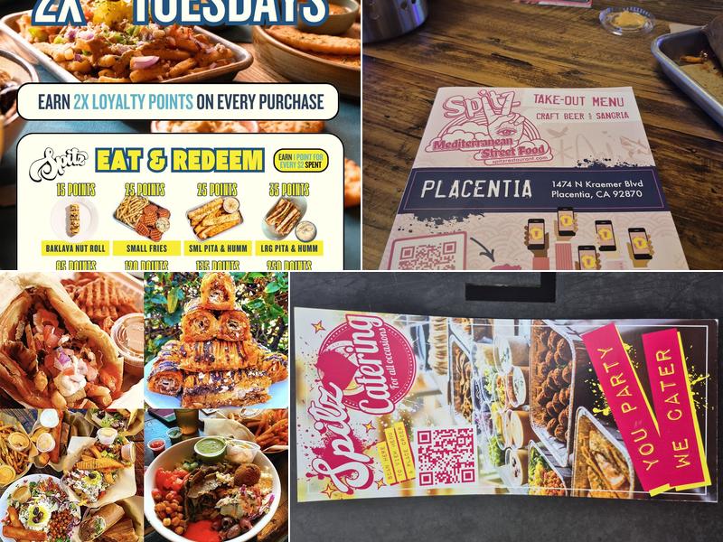 SPITZ Menu