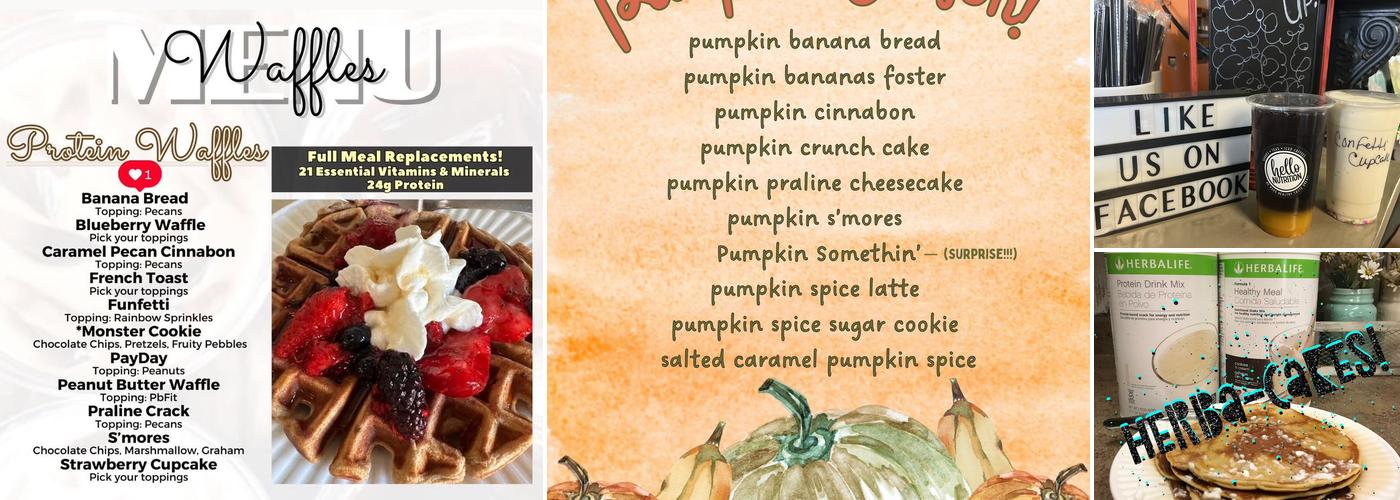 Hello Nutrition Menu