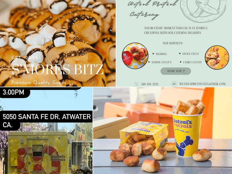 Wetzel's Pretzels Truck - Riverbank