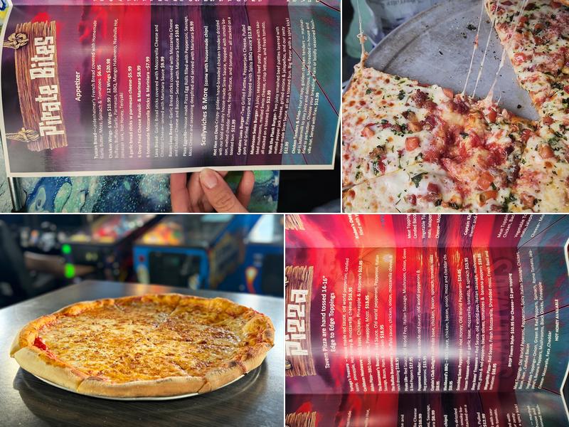 Scallywags Pizza Menu