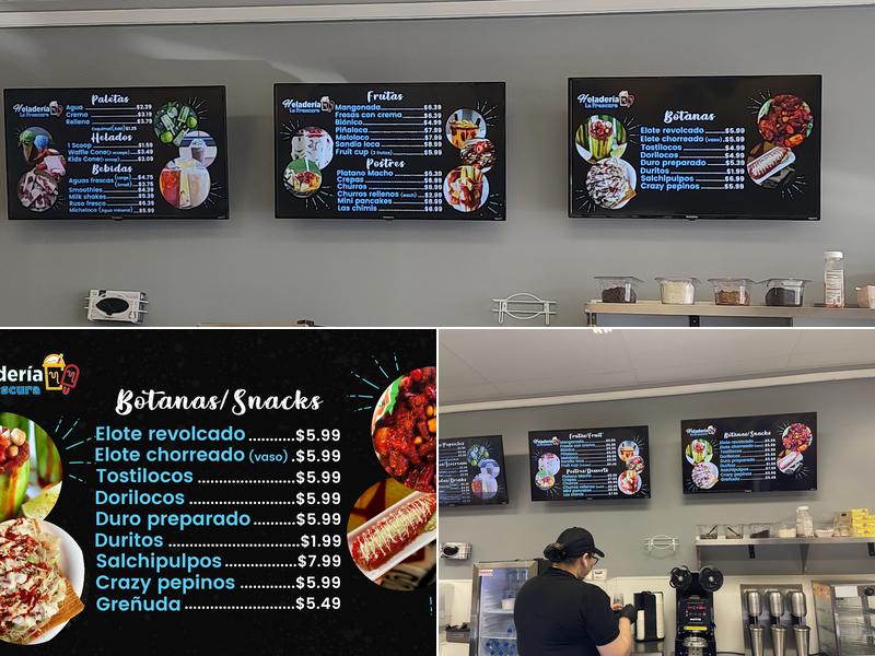 Heladería La Frescura Menu