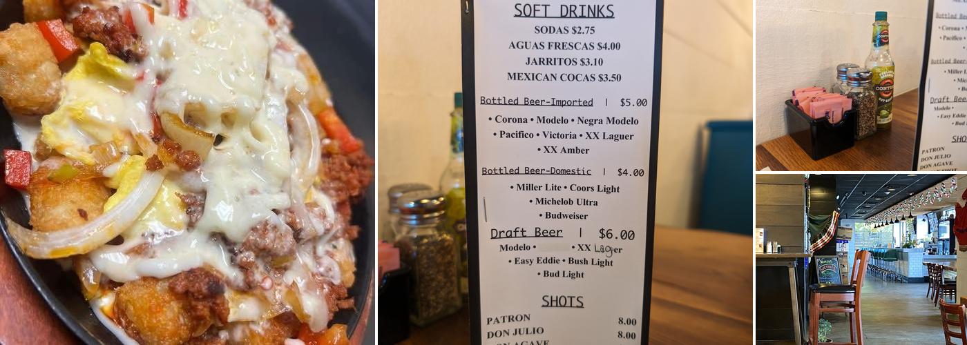 Rayo Mexican Bar & Grill Menu