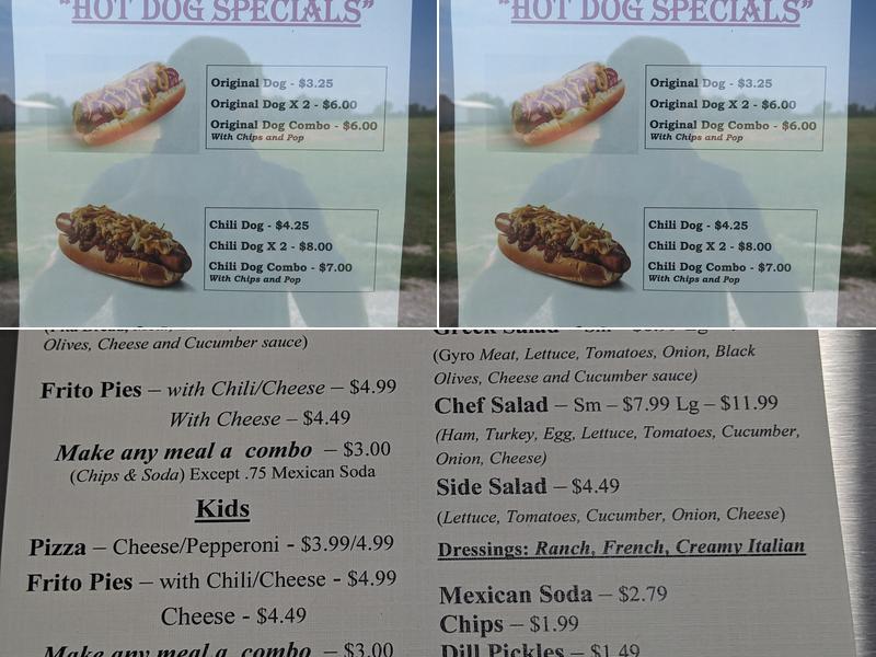 Thunder Cafe Menu
