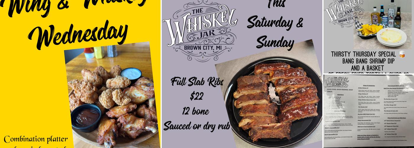 The Whiskey Jar Menu