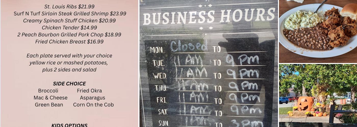 John's Cafe Menu