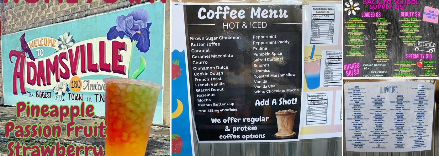 Downtown Nutrition Menu