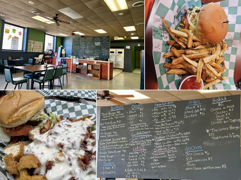 The Garbage Pit Menu