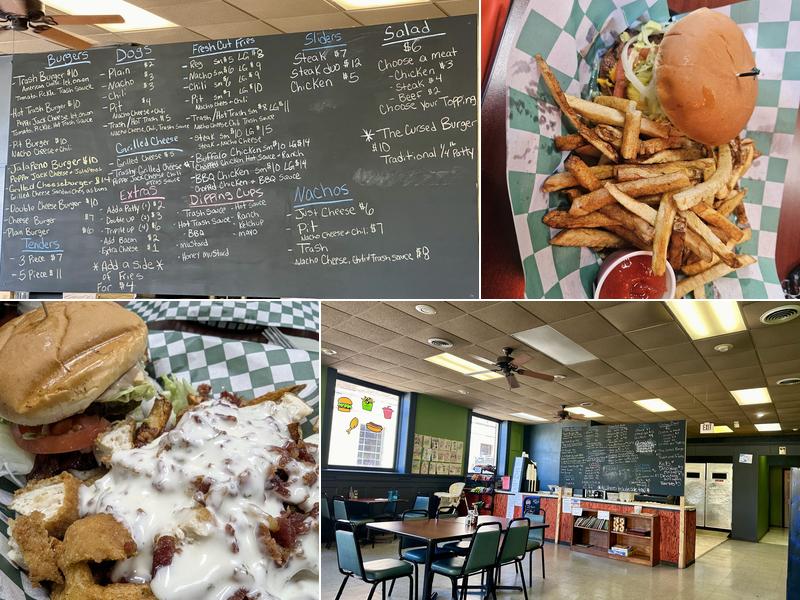 The Garbage Pit Menu
