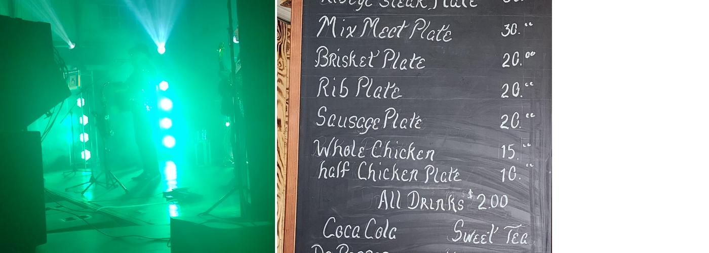 Backyard Bar&Grill Menu
