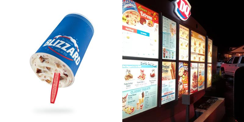 Dairy Queen Grill & Chill Menu