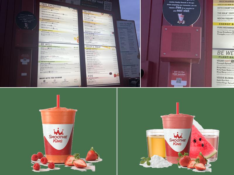 Smoothie King Menu