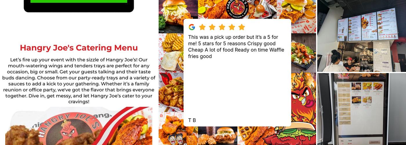 Hangry Joe's Germantown Hot Chicken & Wings Menu