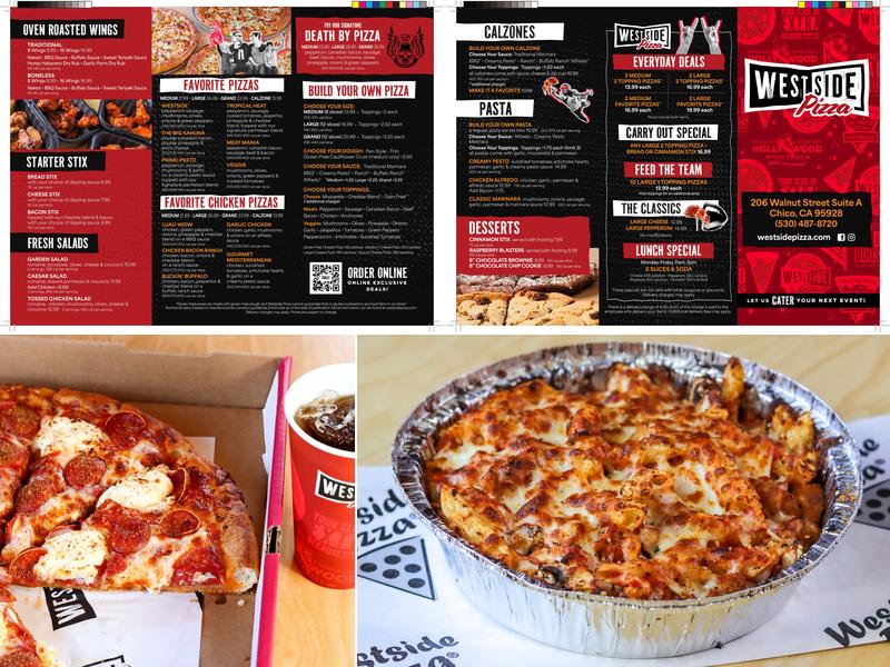 Westside Pizza Menu