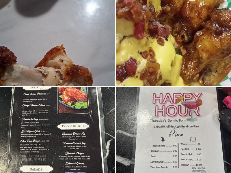 The Trenches Menu