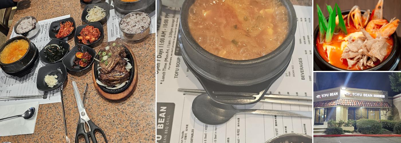 Tofu bean korean bbq