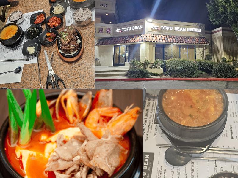 Tofu bean korean bbq