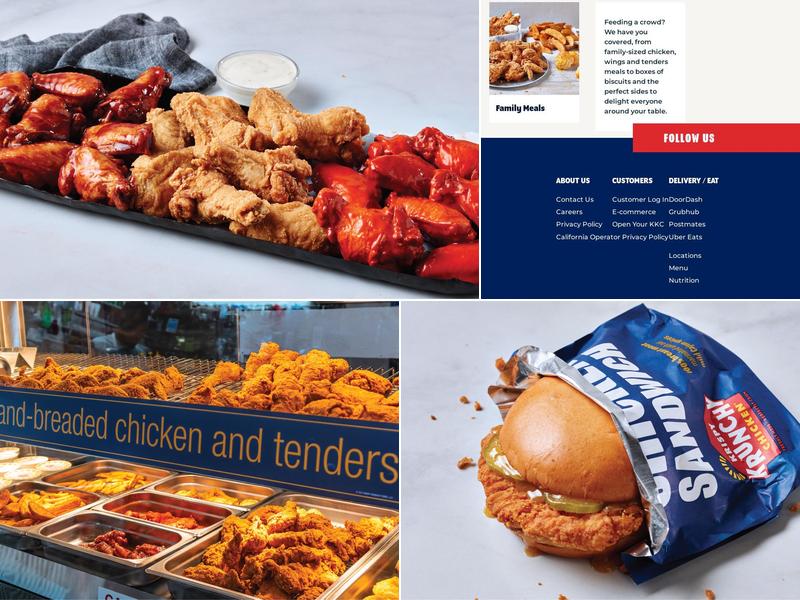 Krispy Krunchy Chicken Menu