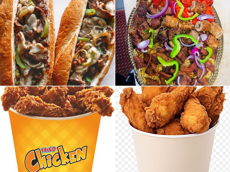 Halal grill kabab & fried chicken