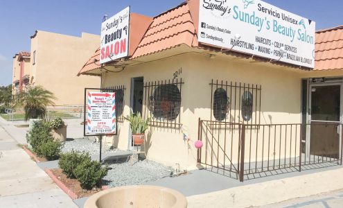 Sunday's Beauty Salon 2211 Highland Ave, National City California 91950
