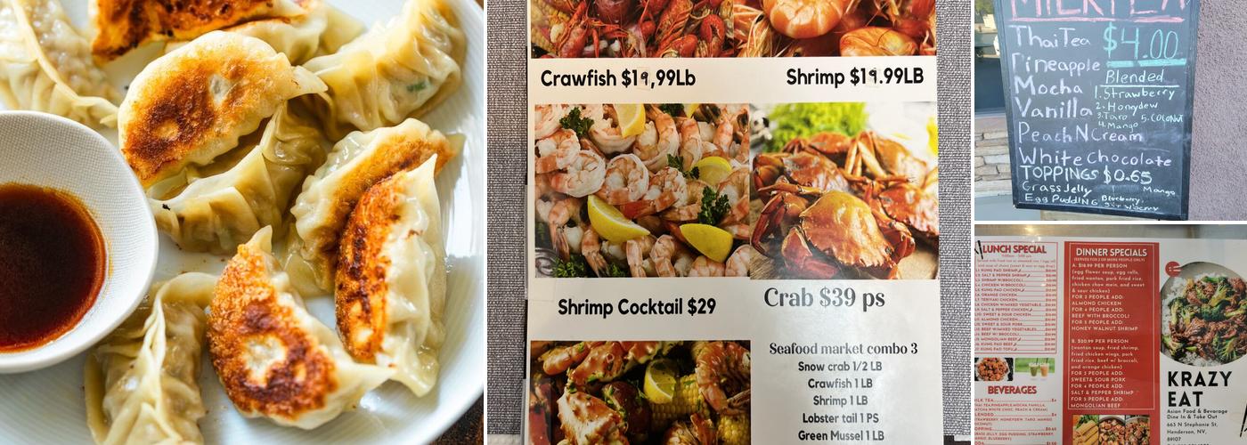 Krazy Eat Menu