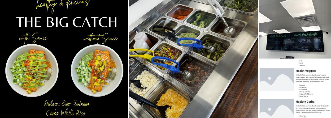 Health Pack Meals Menu