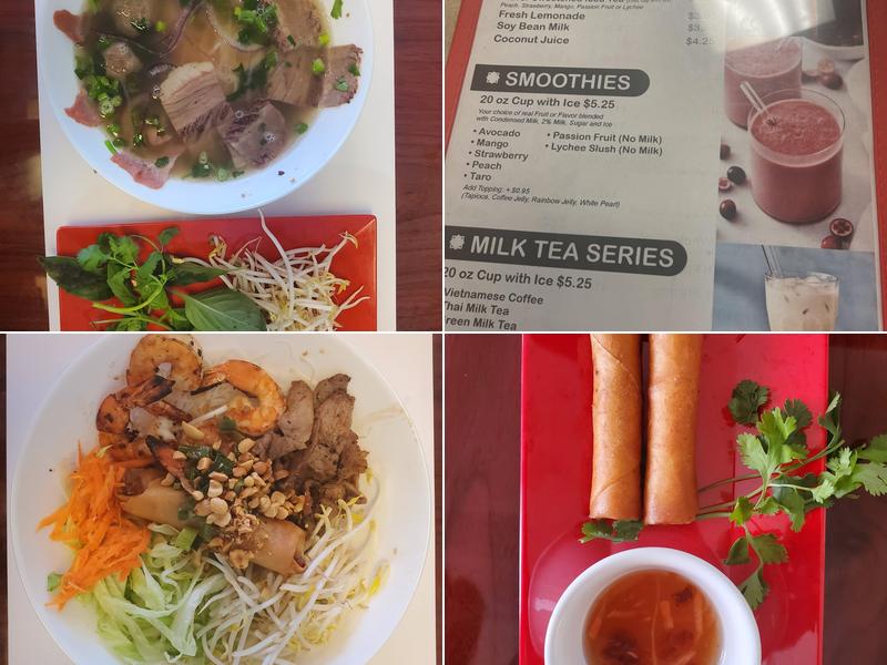 Tb pho &grill Menu