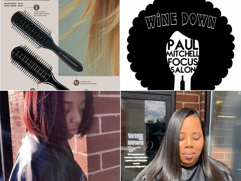 Wine Down Paul Mitchell Salon
