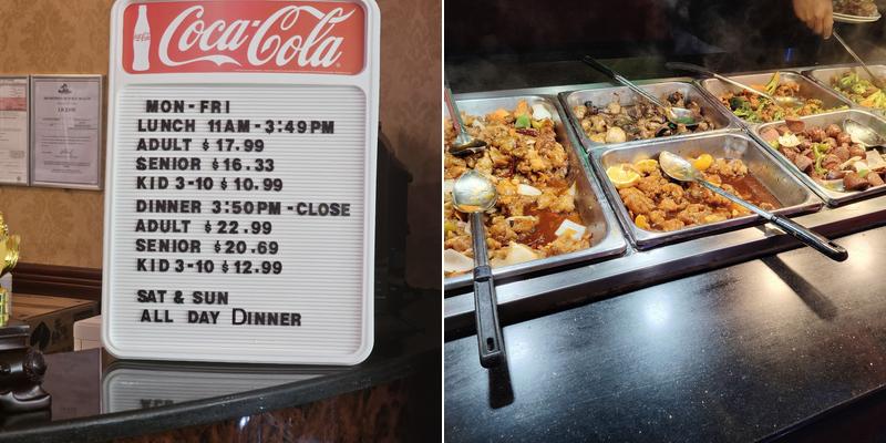 Ocean Buffet Menu