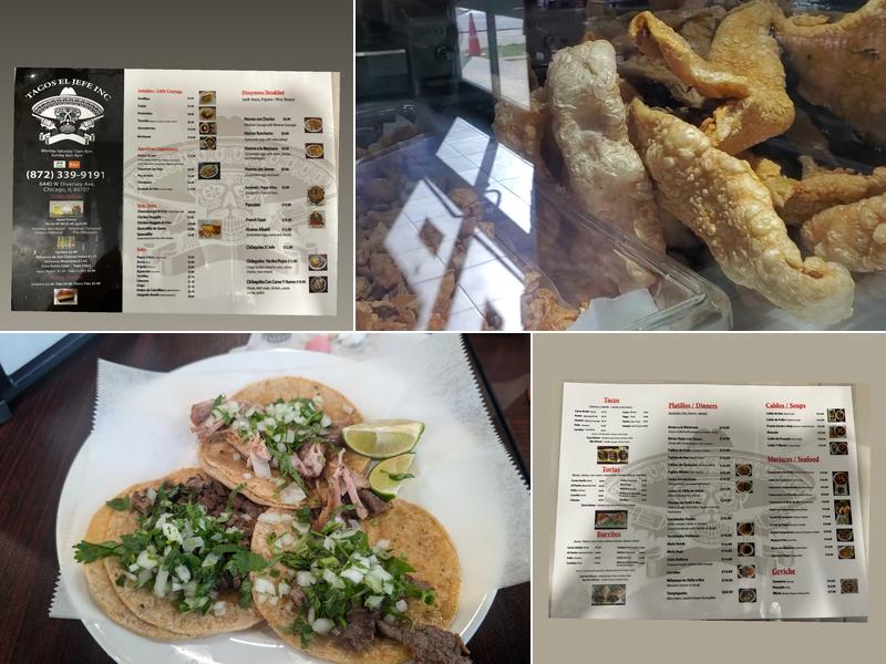TACOS EL JEFE Menu