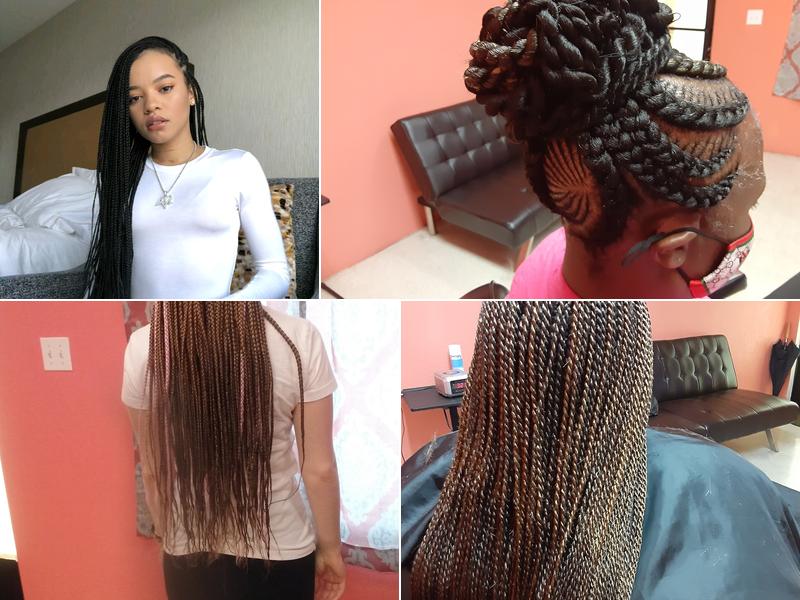 Yaay Galle of Natural Braids by Aisha