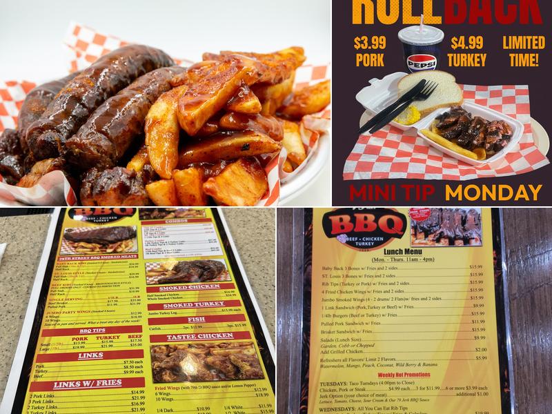 79 BBQ Smoked Meats Menu
