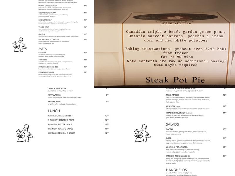 Annina's Bakeshop & Catering Menu