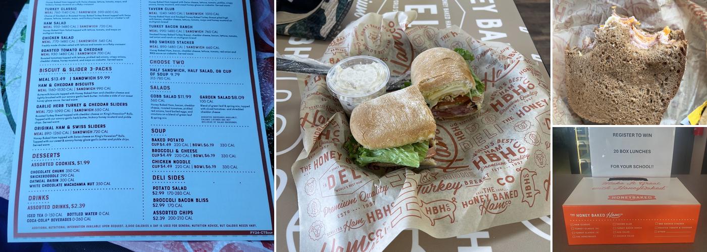 The Honey Baked Ham Company Menu