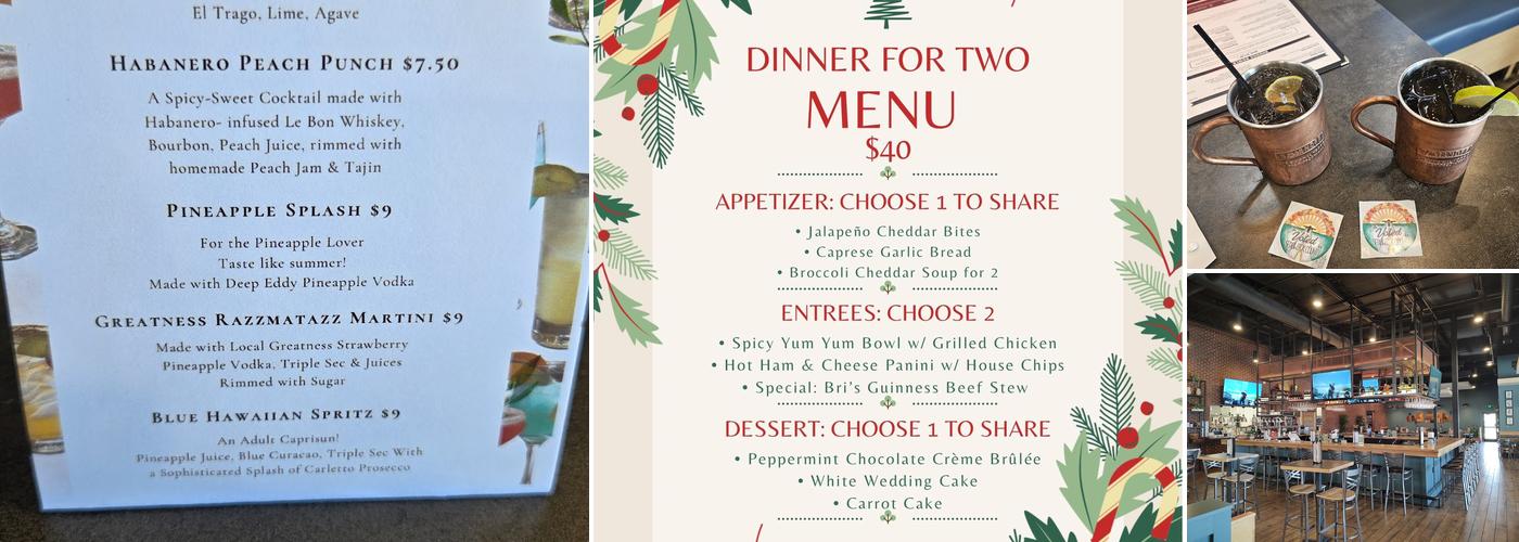 The Kitchen Menu