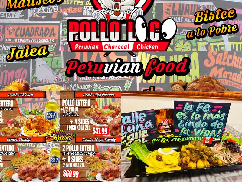 Pollo Loco Manassas Menu