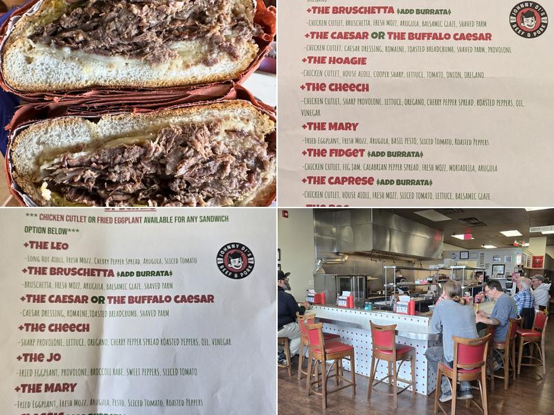 Johnny Di's Beef & Pork Menu
