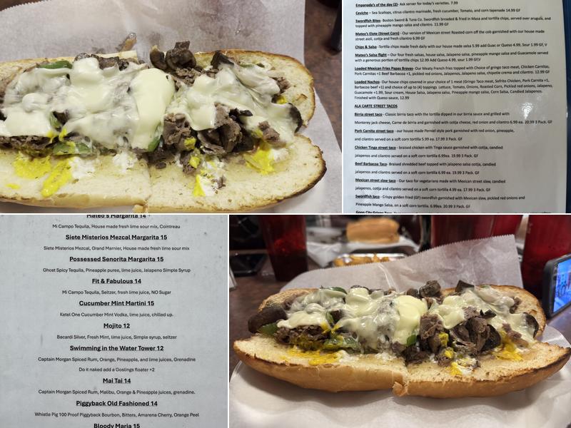 Mateo's Taco & Cantina Menu