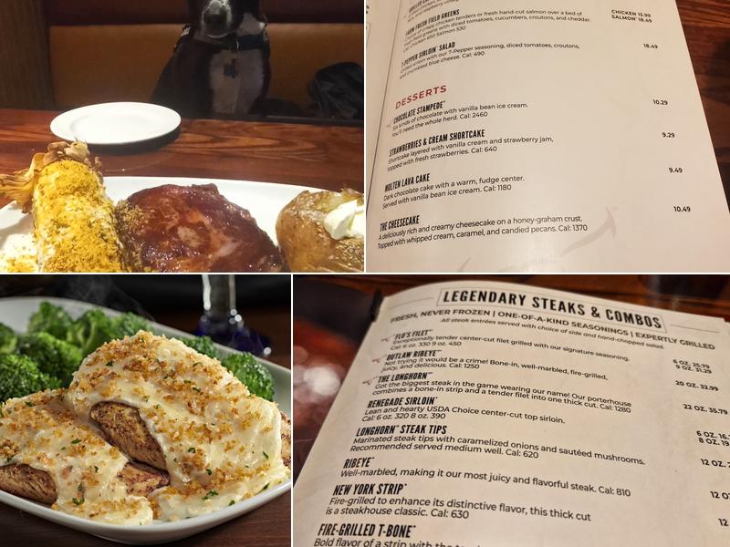 LongHorn Steakhouse Menu