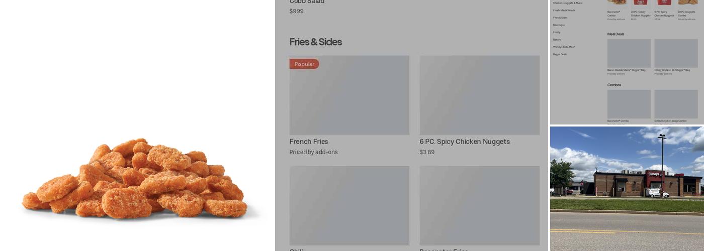 Wendy's Menu